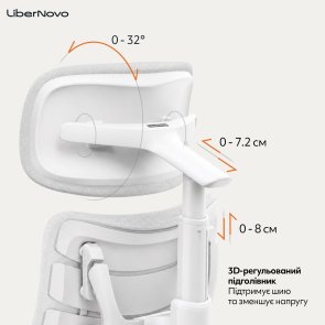 Крісло LiberNovo Omni Space Gray (CP-GW-0000015-00-00)