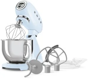 Фото: Планетарний міксер Smeg Style Aesthetic Pastel Blue (SMF05PBEU) № 7 | KTC