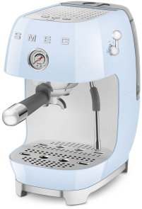 Ріжкова кавоварка Smeg Style Aesthetic Pastel Blue Glossy Finishing (ECF03PBEU)