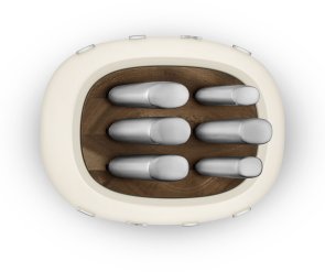 Набір ножів Smeg Retro Style 6pcs (KBSF02CR)
