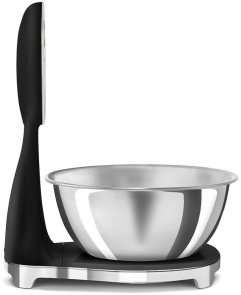 Ваги кухонні Smeg Style Aesthetic Glossy Black (KSF01BLWW)