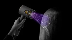 Фото: Фен Dyson Supersonic HD16 Red Velvet/Gold (493117-01) № 4 | KTC