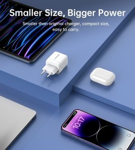Зарядний пристрій Choetech PD6052 35W White (PD6052-EU-WH)