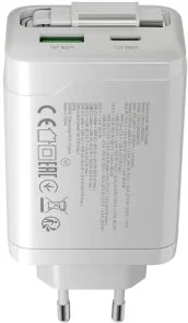 Фото: Зарядний пристрій Canyon OnCharge 65RC GaN 65W White (CNS-CURC65ACW) № 5 | KTC