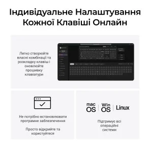 Фото: Клавіатура Keychron V6 Ultra Keychron Red Switch RGB White (V6U-F1-UA) № 12 | KTC