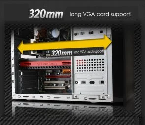 Фото: Корпус Gamemax ET-210 500 W Black (ET-210-500W) № 6 | KTC