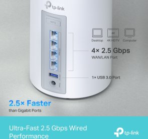 Wi-Fi система TP-Link Deco BE65 (Deco BE65(2-pack))