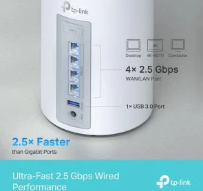 Фото: Wi-Fi система TP-Link Deco BE65 (Deco BE65(3-pack)) № 10 | KTC