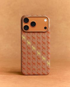 Чохол Pitaka for Apple iPhone 17 Pro - Edge Ultra-Slim Happiness Rides Amber (HR1701P)
