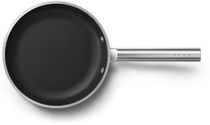 Сковорода Smeg 50S Retro Style 24cm Black Matte (FPF2402BLM)
