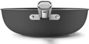 Фото: Сковорода Smeg 50S Retro Style WOK 30cm Black Matte (WOF3002BLM) № 4 | KTC