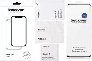 Фото: Захисне скло BeCover 10D for Infinix Note 50 4G X6858 - Black (714760) № 3 | KTC