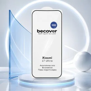 Фото: Захисне скло BeCover 10D for Xiaomi 17 Ultra - Black (715711) № 3 | KTC