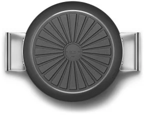 Фото: Сковорода Smeg 50S Retro Style 28cm Black Matte (DPF2812BLM) № 9 | KTC