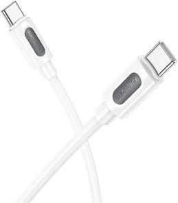 Фото: Кабель BOROFONE BX114 Structure 60W Type-C / Type-C 1m White (6941991116919) № 3 | KTC