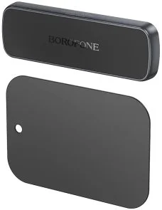 Фото: Кріплення для мобільного телефону BOROFONE BH121 Eternal Magnetic Car Holder Black/Gray (6941991115271) № 5 | KTC