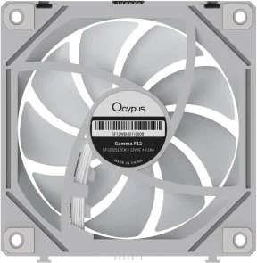 Фото: Кулер Ocypus Gamma F12 UNI Reverse Blade ARGB White (GAMMA-F12-WH1AM01U-GL) № 5 | KTC