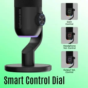 Фото: Мікрофон Streamplify MIC MINI-48-RGB-ST Black (SPMC-MM1C327.11) № 11 | KTC