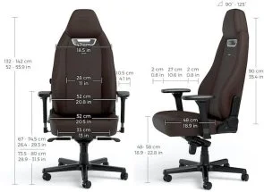 Фото: Крісло Noblechairs Legend Java Edition Brown (NBL-LGD-GER-JED) № 6 | KTC