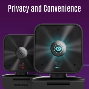 Веб-камера Streamplify CAM G-QHD-4M30, Black