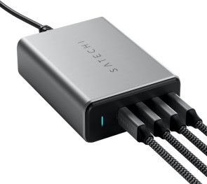 Зарядний пристрій Satechi 165W USB-C 4-Port PD GaN C (ST-UC165GM-EU)