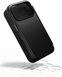 Чохол Nomad for Apple iPhone 17 Pro - Modern Leather Folio Black (NM014193858)