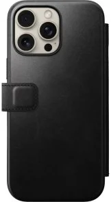 Фото: Чохол Nomad for Apple iPhone 16 Pro - Modern Leather Folio Horween Black (NM01677185) № 3 | KTC