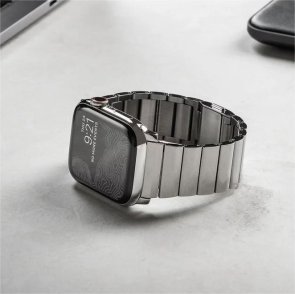 Ремінець Nomad for Apple Watch 46/49mm - Steel Silver Hardware Silver (NM1A4HSXS0)