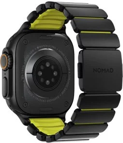 Фото: Ремінець Nomad for Apple Watch 46/49mm - Stratos Black Hardware Volt (NM011130858) № 2 | KTC