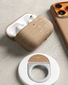 Фото: Чохол Pitaka for Airpods Pro 3th Gen - Aramid Fiber Magnetic Golden Glint (APM2504) № 5 | KTC