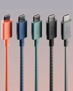 Фото: Кабель Native Union Belt XL 100W Type-C / Type-C 3m Apricot Crush (BELT-XL-C-APR-3-NP) № 3 | KTC