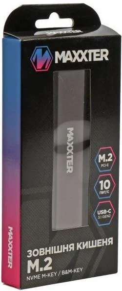 Фото: Кишеня зовнішня Maxxter EHDE-2280S-02 № 4 | KTC