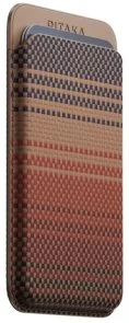 Фото: Чохол для пластикових карт Pitaka for iPhone - Magnetic Woven Sunset (MWW2402) № 2 | KTC