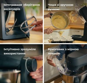 Планетарний міксер Kenwood KHC 30.045 GY (0W20010133)