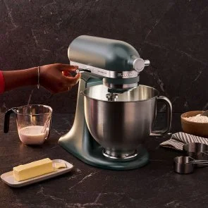 Фото: Планетарний міксер KitchenAid Artisan Plus 4.7L 5KSM50PKVE Juniper (5KSM50PKVEJP) № 6 | KTC