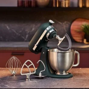 Фото: Планетарний міксер KitchenAid Artisan Plus 4.7L 5KSM50PKVE Pebbled Palm (5KSM50PKVEPP) № 5 | KTC