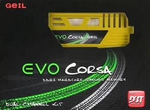 Фото: Пам'ять GeIL Evo Corsa series DDR3 2x8ГБ (GOC316GB1600C9DC) № 3 | KTC