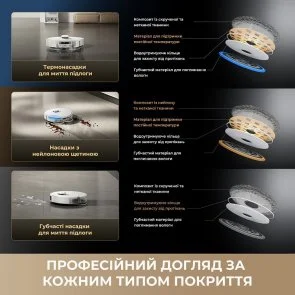 Фото: Робот-пилосос Dreame Bot Matrix 10 Pro Black (RLM61HE-Bl) № 5 | KTC