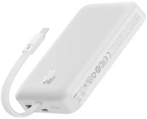 Фото: Батарея універсальна Baseus Magnetic Mini 30W 10000mAh White (P1002210B223-00) № 4 | KTC