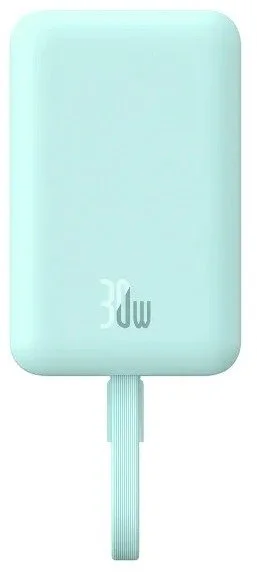Фото: Батарея універсальна Baseus Magnetic Mini 30W 10000mAh Blue (P1002210B333-00) № 2 | KTC