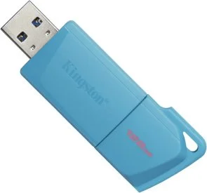 Фото: Флешка USB Kingston DataTraveler Exodia M 128GB Aqua Blue (KC-U2L128-7LB) № 2 | KTC