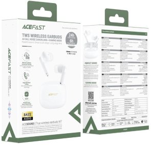 Навушники Acefast W7 TWS White (6974316285892)