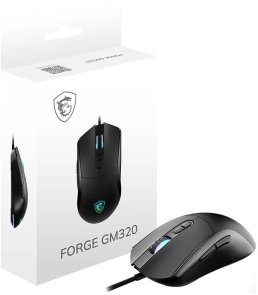 Миша MSI Forge GM320 Black (S12-0402420-HH9)