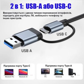 USB-хаб Dynamode 7 Ports (DM-UH-701AC)