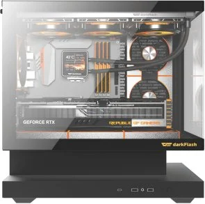 Фото: Корпус DARKFLASH Floatron F1 Black with window (F1 BLACK) № 17 | KTC