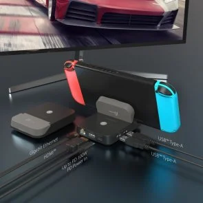 Фото: Підставка J5create JCD620-N for Nintendo Switch Black/Grey № 5 | KTC
