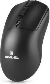 Фото: Миша Real-EL RM-307W Black (EL123200051) № 2 | KTC