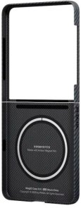 Чохол Pitaka for Samsung Galaxy Flip7 - Ultra-Slim Twill Black/Grey (FBFLIP7)