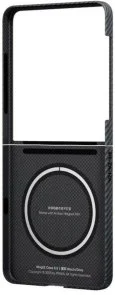 Фото: Чохол Pitaka for Samsung Galaxy Flip7 - Ultra-Slim Twill Black/Grey (FBFLIP7) № 2 | KTC