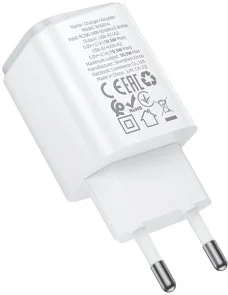 Фото: Зарядний пристрій BOROFONE BAS81A Star 2.1A White (6941991126635) № 4 | KTC
